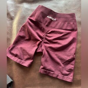 Aurora Women's Burgundy Bike Shorts